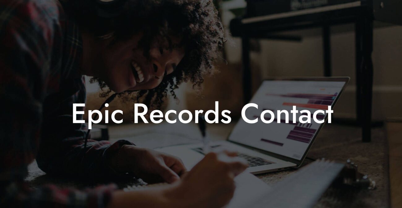 Epic Records Contact
