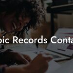 Epic Records Contact