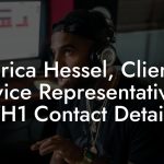 Erica Hessel, Client Service Representative at VH1 Contact Details