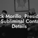 Erick Morillo, President at Subliminal Contact Details