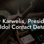 Erv Karwelis, President at Idol Contact Details