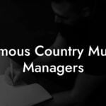 Famous Country Music Managers