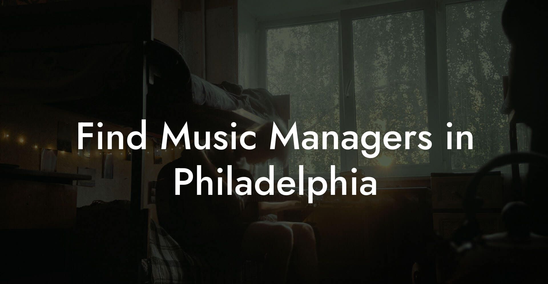 Find Music Managers in Philadelphia
