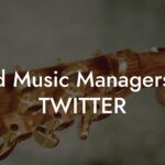 Find Music Managers on TWITTER