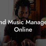 Find Music Managers Online