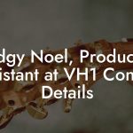 Fredgy Noel, Production Assistant at VH1 Contact Details