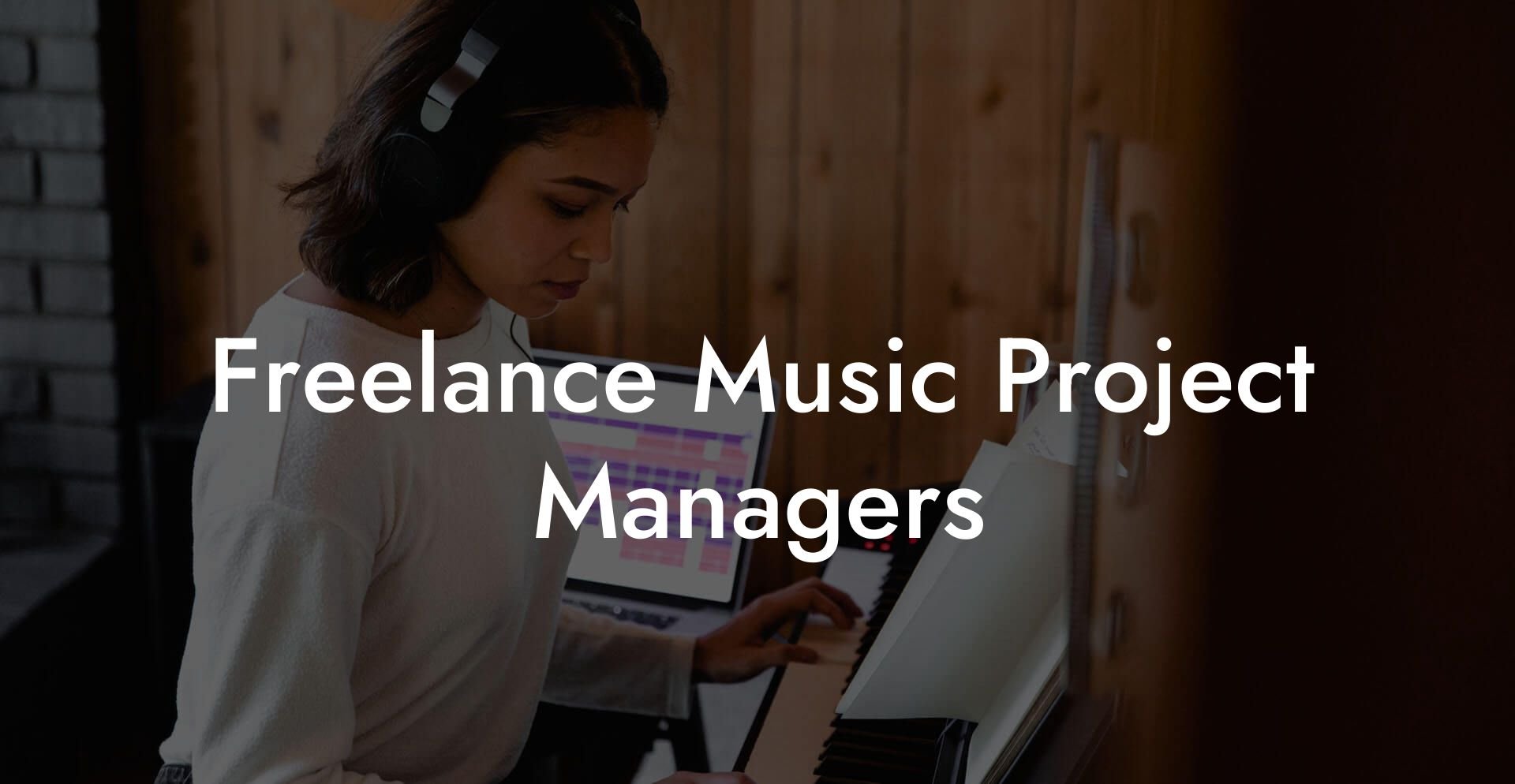 Freelance Music Project Managers