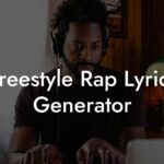 freestyle rap lyrics generator lyric assistant