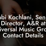Gabi Kochlani, Senior Director, A&R at Universal Music Group Contact Details