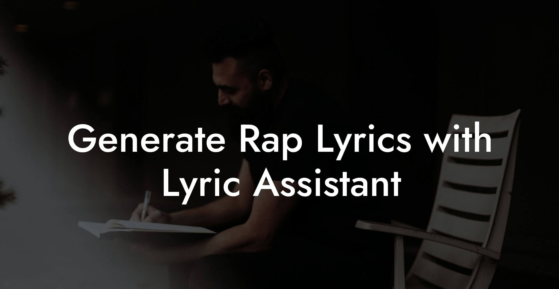 generate rap lyrics with lyric assistant lyric assistant
