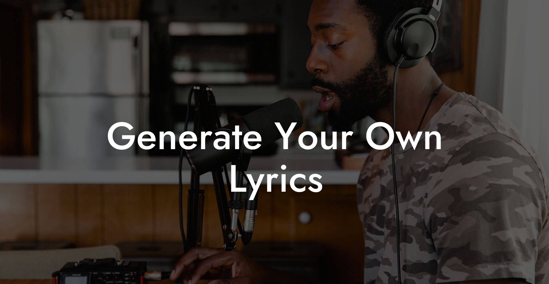 generate your own lyrics lyric assistant