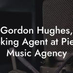 Gordon Hughes, Booking Agent at Pier30 Music Agency
