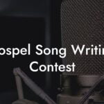 gospel song writing contest lyric assistant