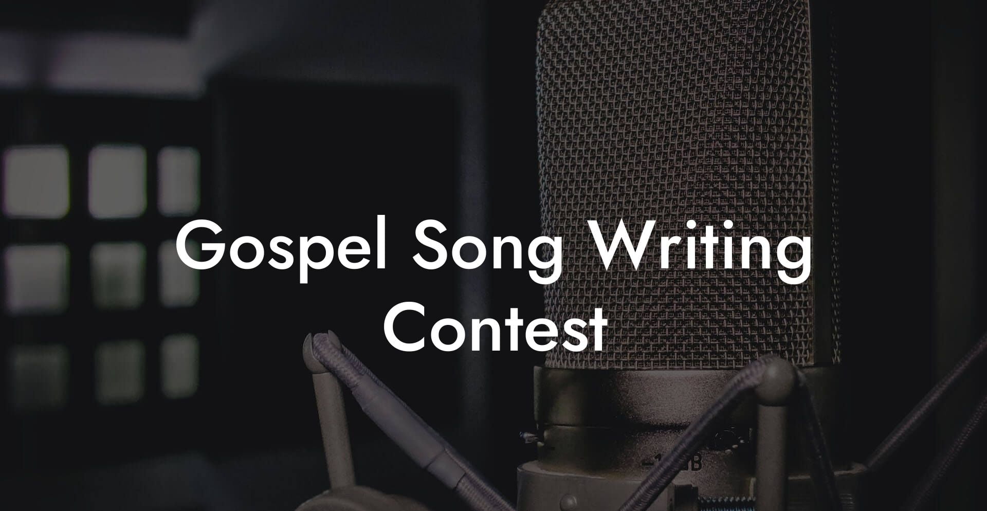 gospel song writing contest lyric assistant