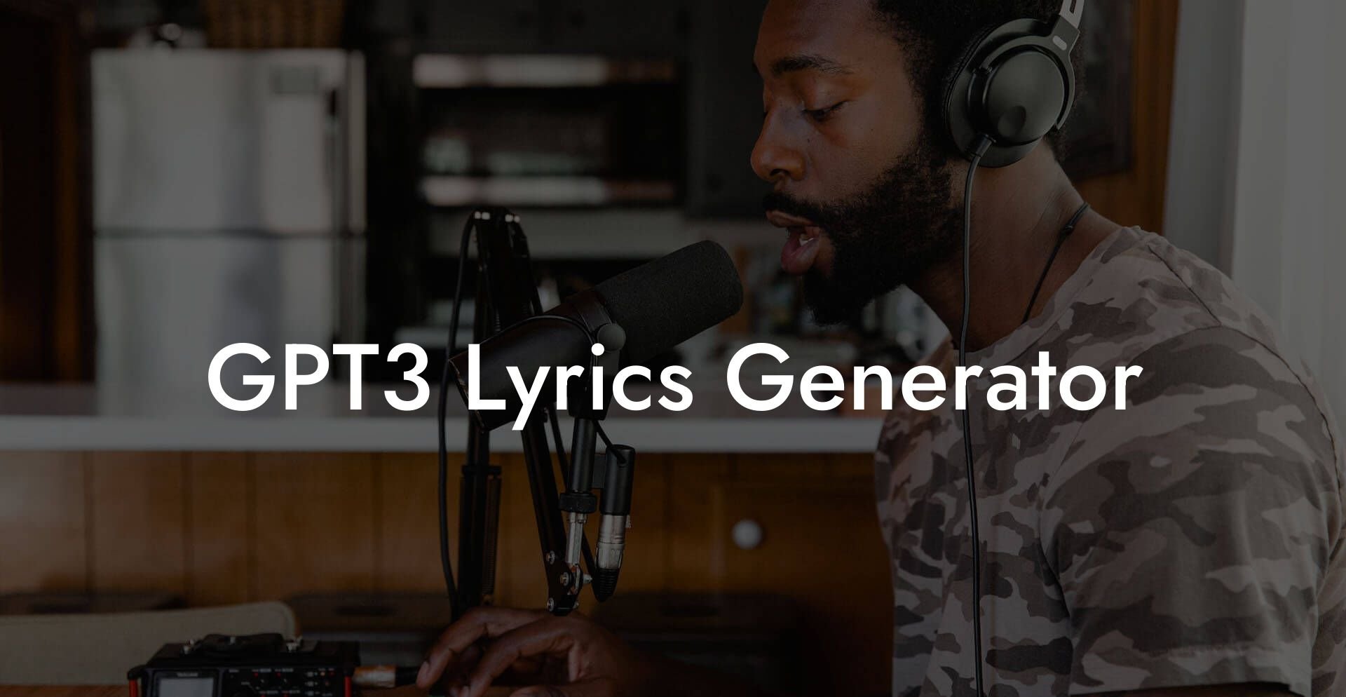 gpt3 lyrics generator lyric assistant