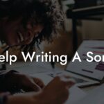 help writing a song lyric assistant