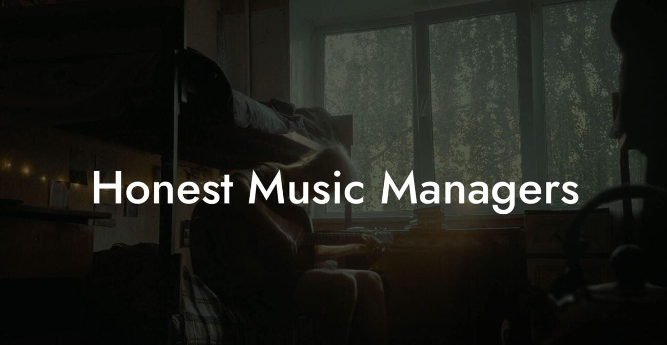 Honest Music Managers