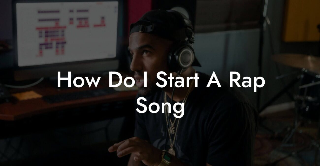 how do i start a rap song lyric assistant