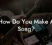 how do you make a song lyric assistant