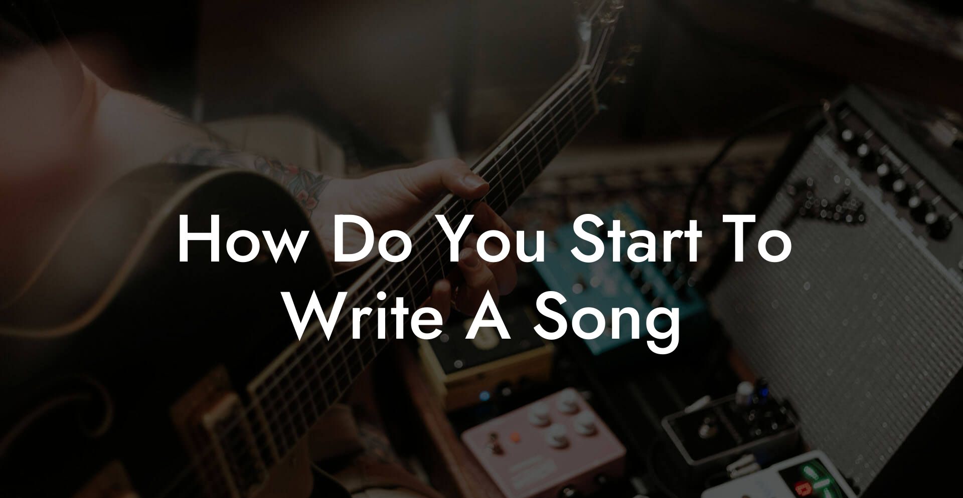 how do you start to write a song lyric assistant