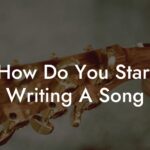 how do you start writing a song lyric assistant
