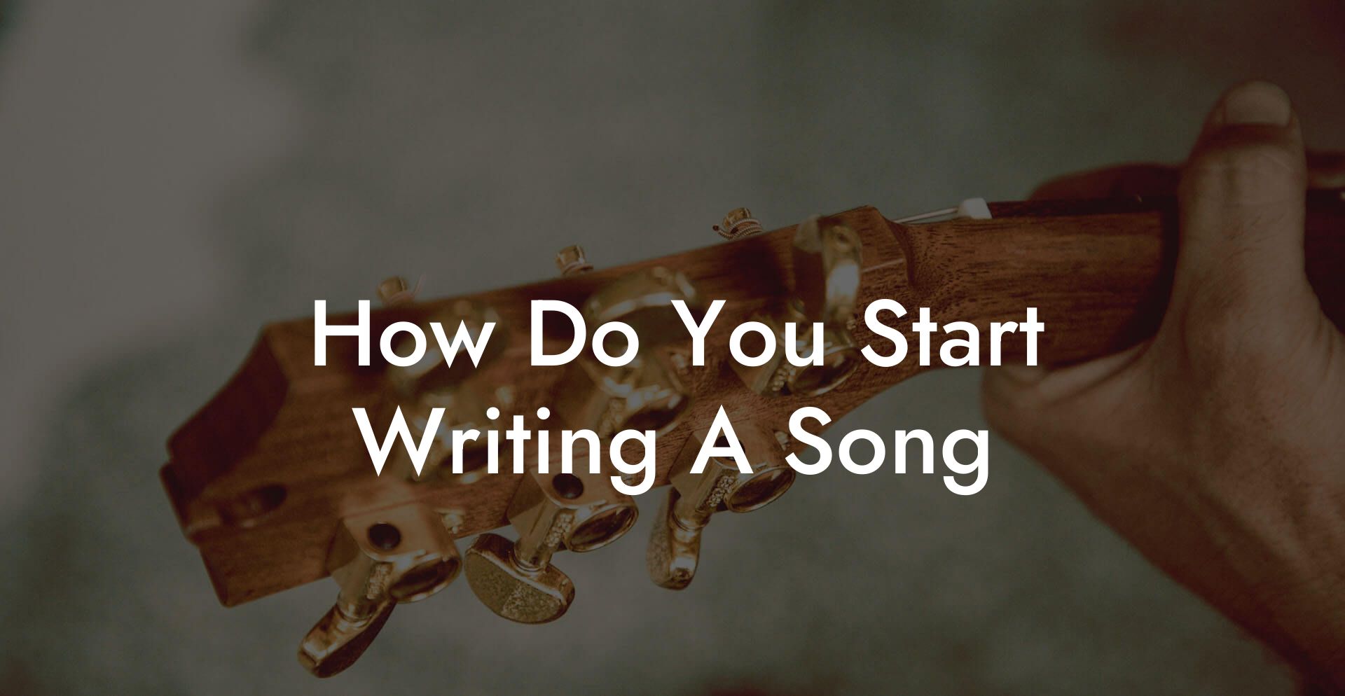 how do you start writing a song lyric assistant
