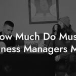 How Much Do Music Business Managers Make