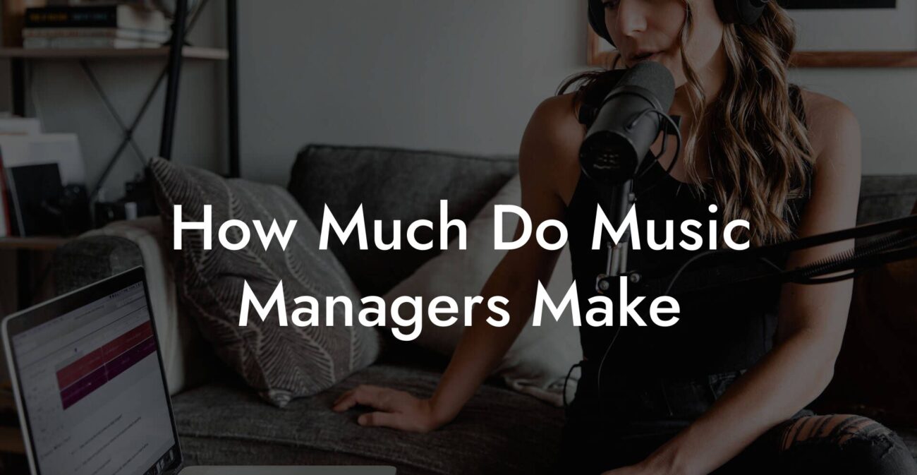 How Much Do Music Managers Make