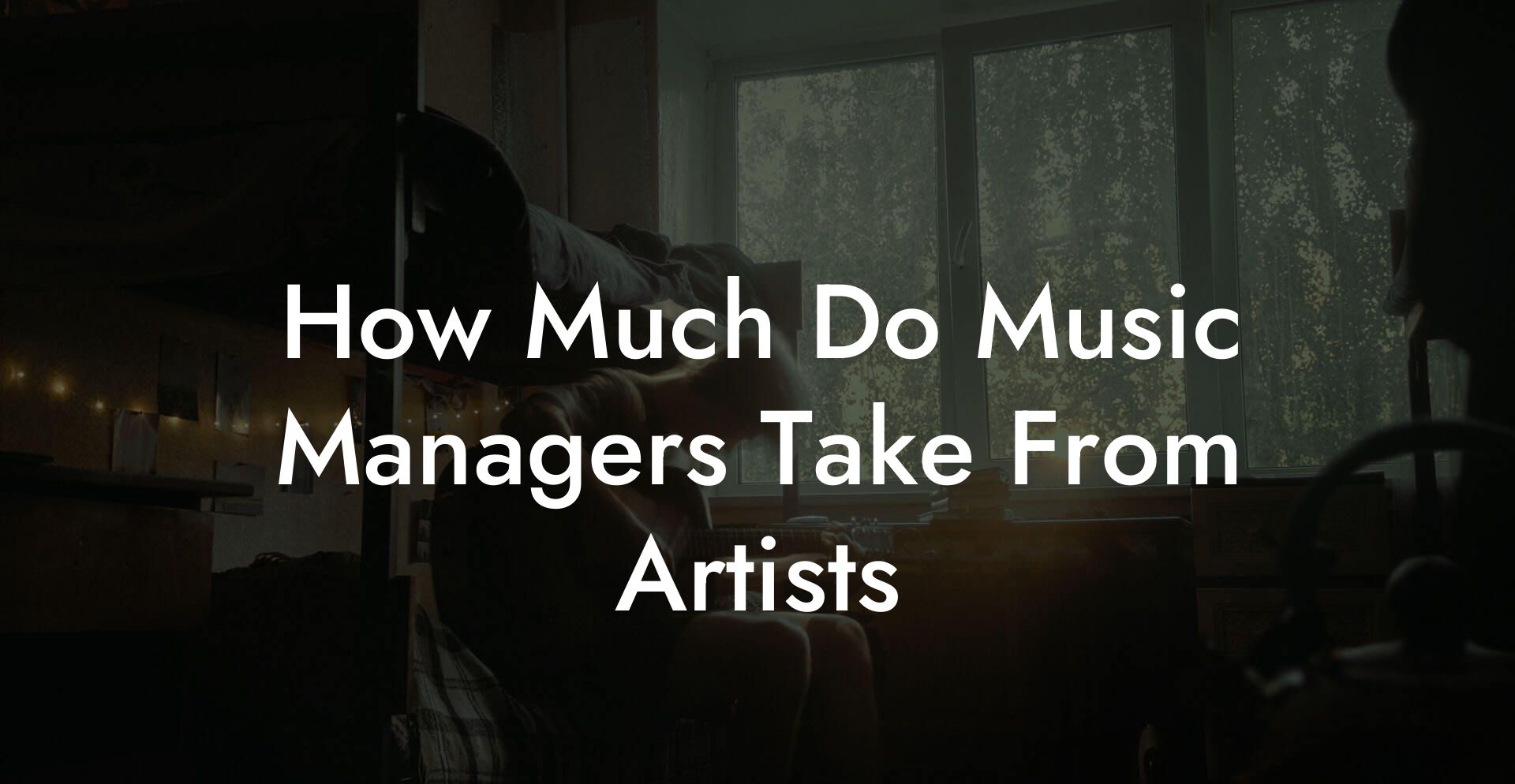 How Much Do Music Managers Take From Artists