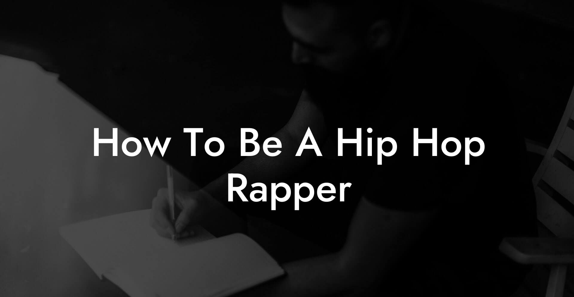 how to be a hip hop rapper lyric assistant