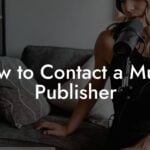 How to Contact a Music Publisher