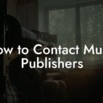 How to Contact Music Publishers