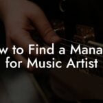 How to Find a Manager for Music Artist