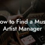How to Find a Music Artist Manager