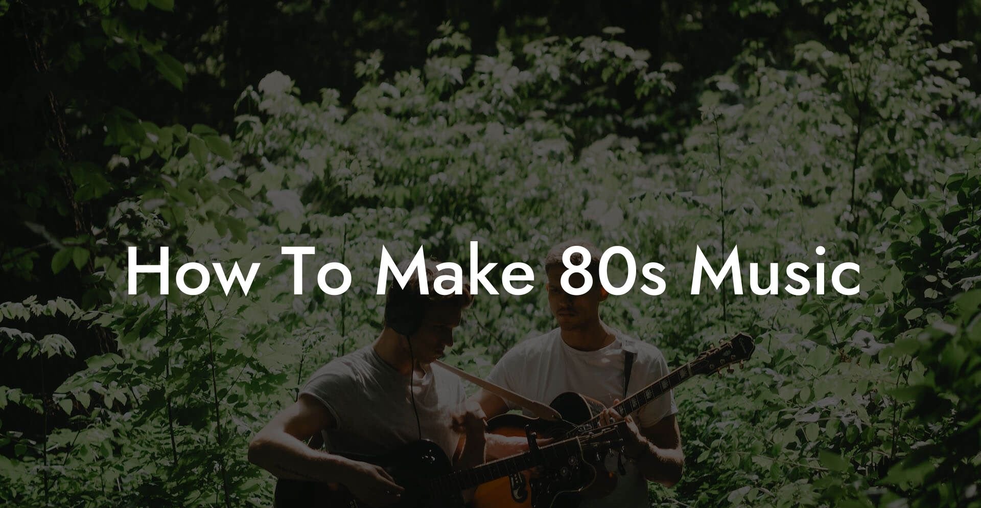 how to make 80s music lyric assistant