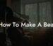 how to make a beat lyric assistant