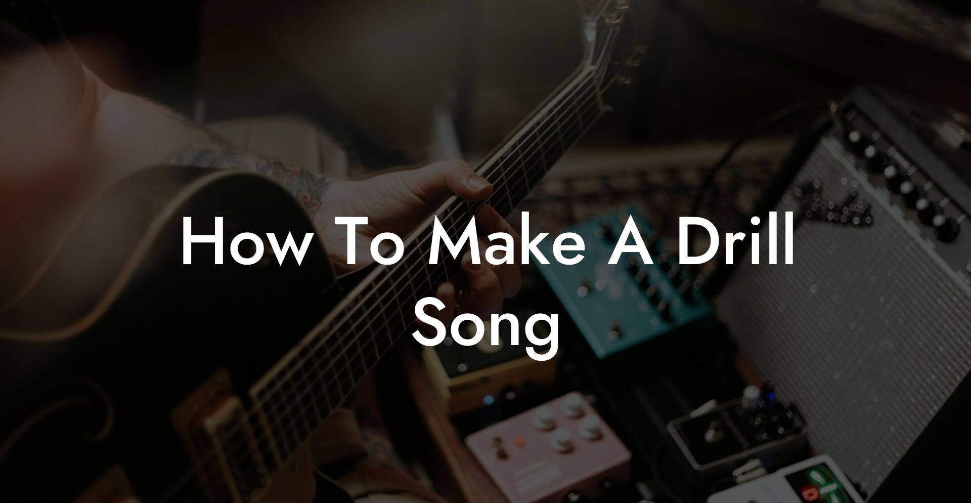 how to make a drill song lyric assistant