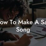 how to make a sad song lyric assistant