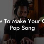 how to make your own pop song lyric assistant