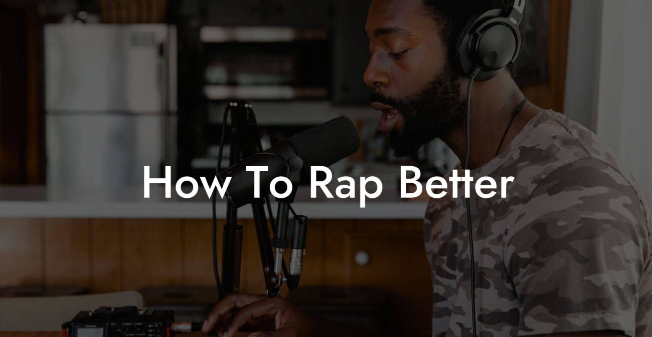 how to rap better lyric assistant
