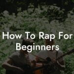 how to rap for beginners lyric assistant