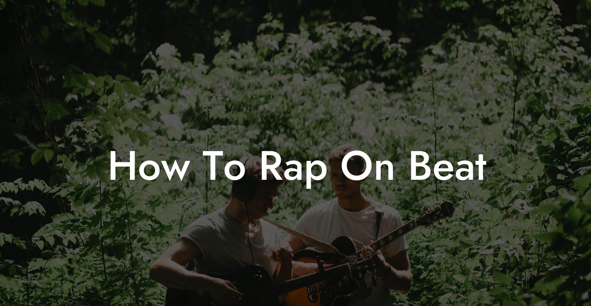 how to rap on beat lyric assistant