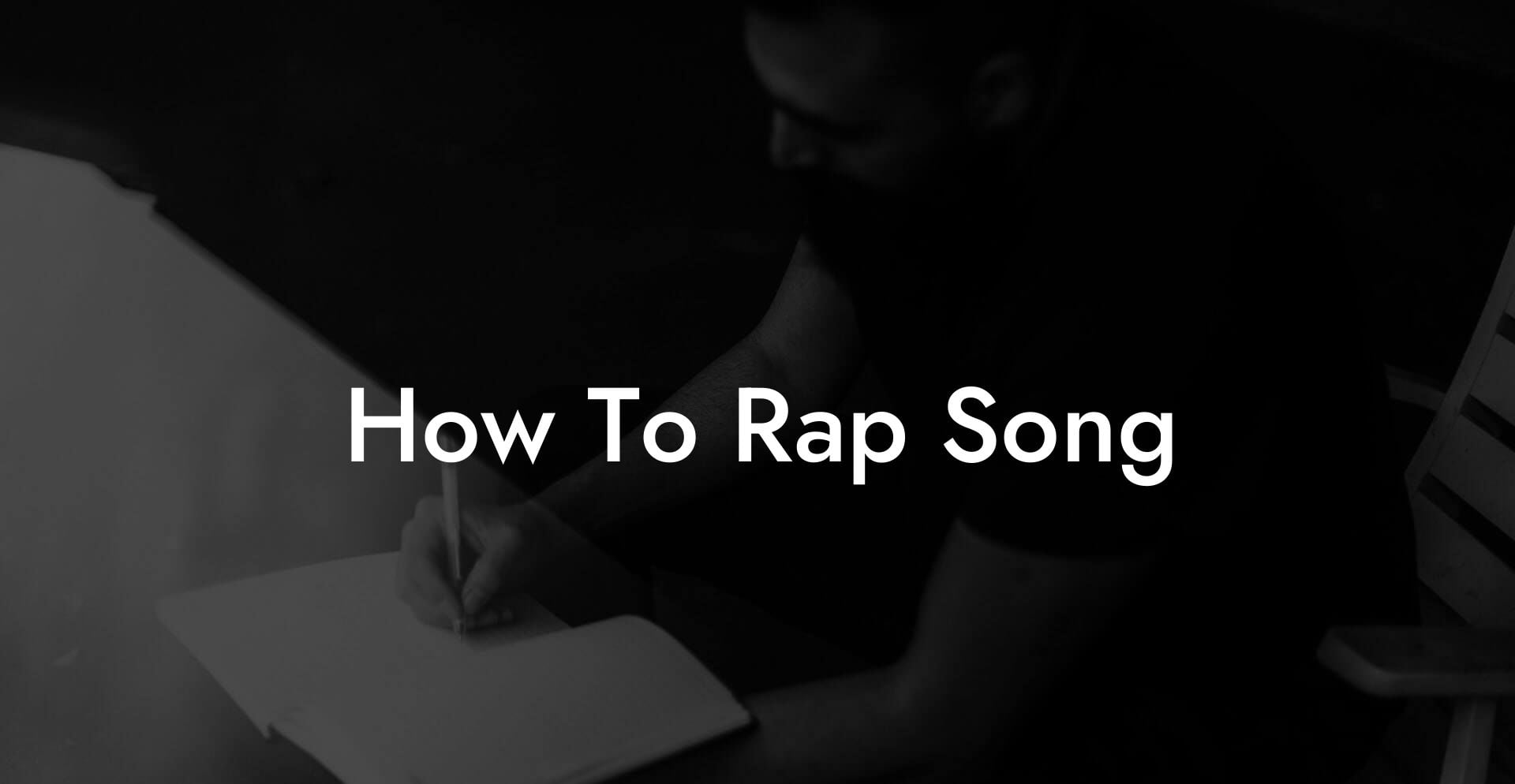 how to rap song lyric assistant