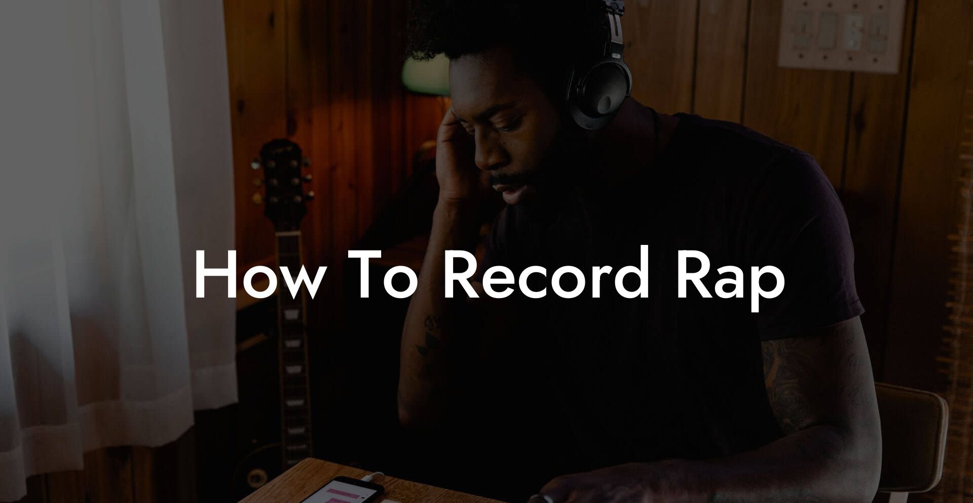 how to record rap lyric assistant