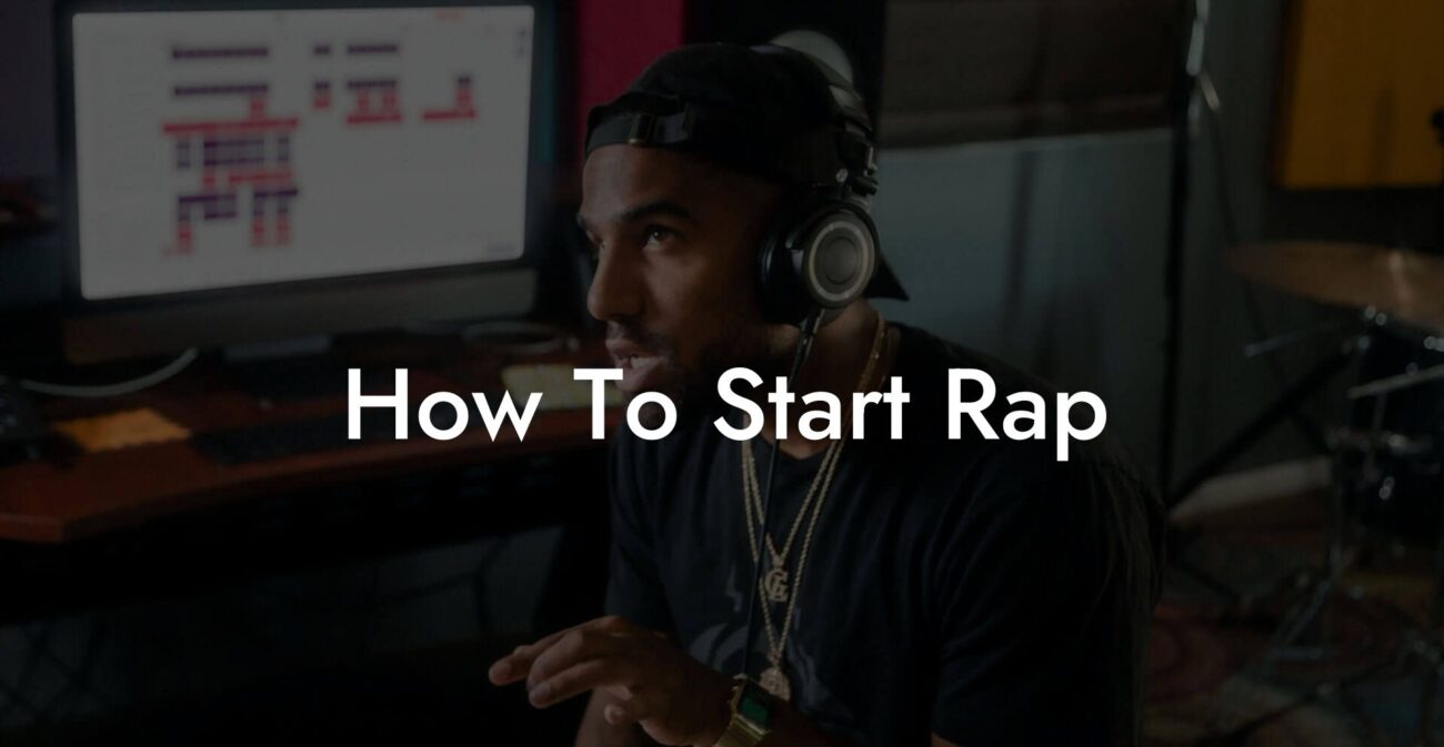 how to start rap lyric assistant