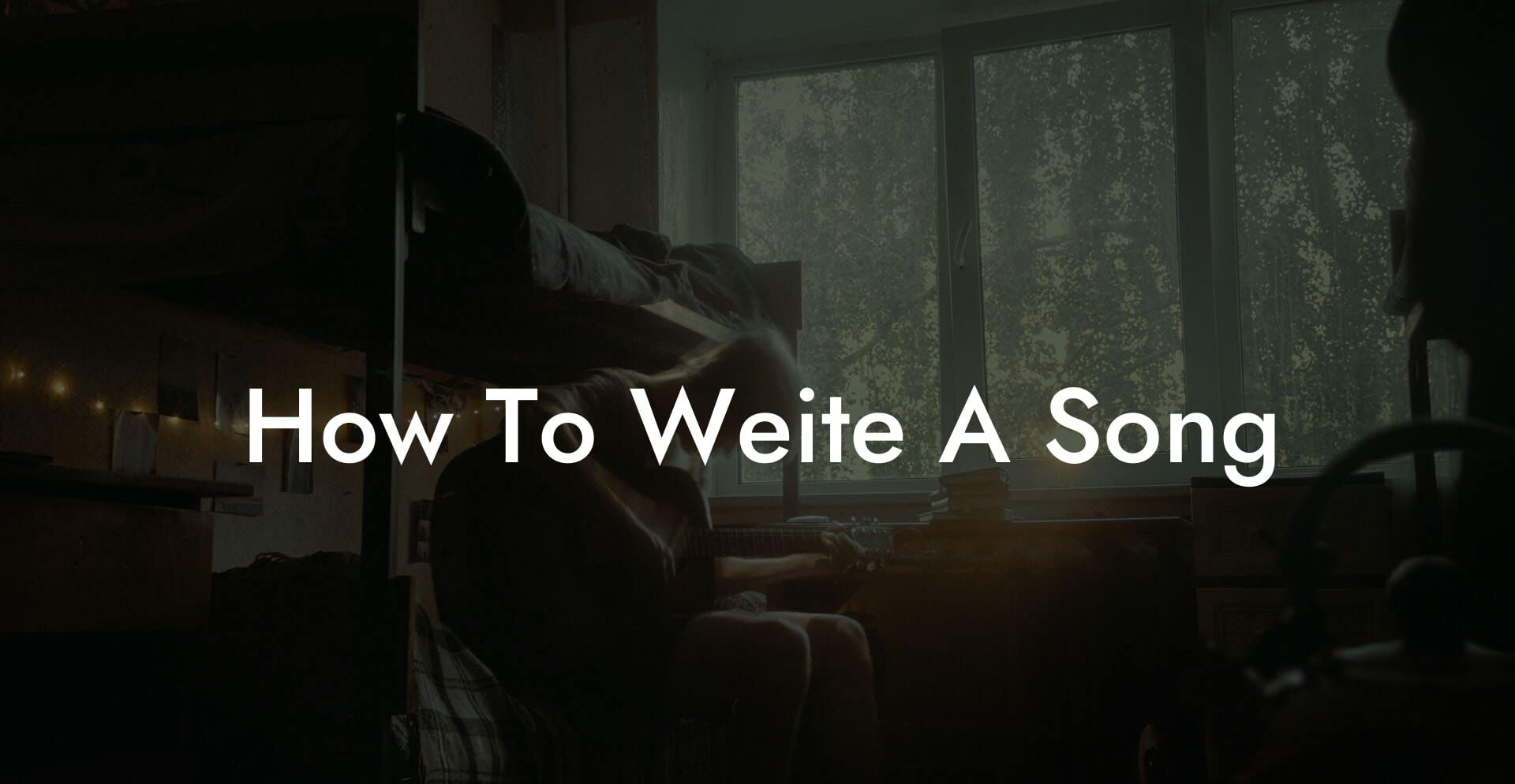 how to weite a song lyric assistant