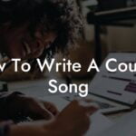 how to write a country song lyric assistant