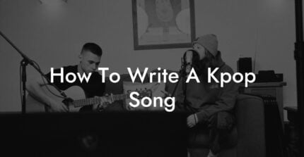 How To Write A Kpop Song - Lyric Assistant
