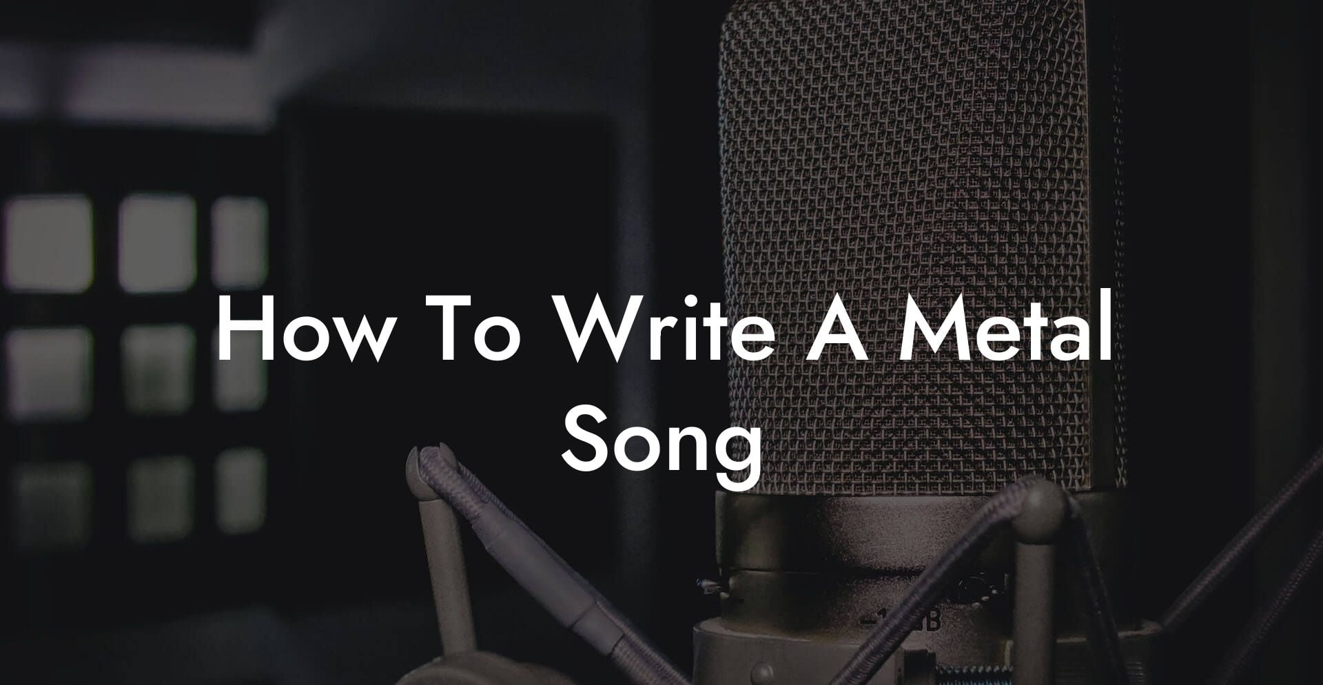how to write a metal song lyric assistant