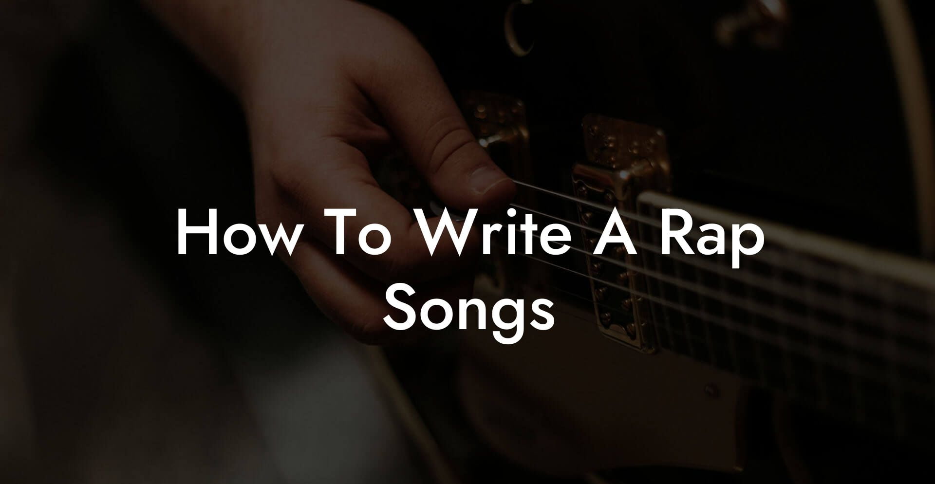 how to write a rap songs lyric assistant